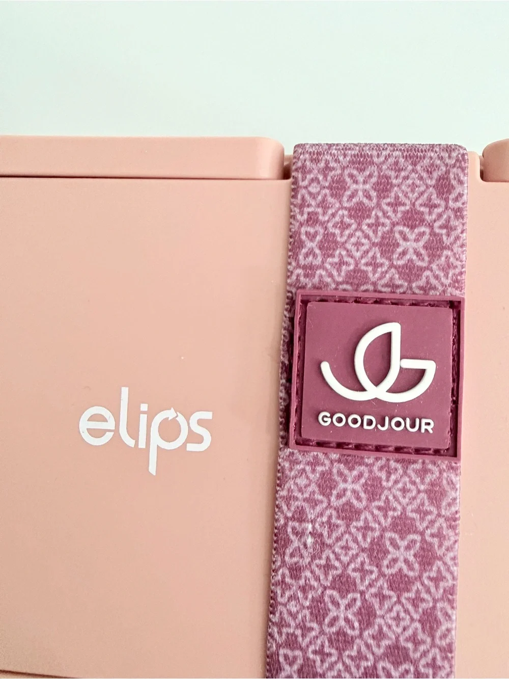 Goodjour elips Tender Double Compartment Bento Lunch Box Pink purple France nWOT